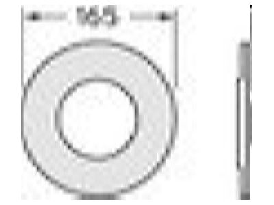 Mazeichnung Vaillant 009477  VE2  Wandrosette f Abgasleitung DN 80 009477  Inhalt  2 