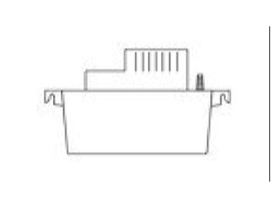 Line drawing Vaillant 301368 Expanding rivet