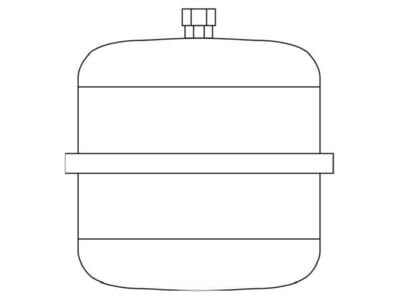 Produktbild Vaillant 302097 Ausdehnungsgefaess 18Ltr  solartauglich