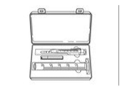 Line drawing 1 Vaillant 0020015295 Antifreeze meter
