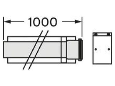 Mazeichnung Vaillant 303903 Verlaengerung 1m 60 100 konzentr PP