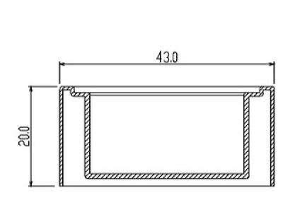 Dimensional drawing 1 Nobile 1589640100 Recessed installation box for luminaire
