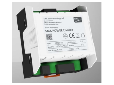 Angled view SMA Solar SMA Power Limiter Accessory for Photovoltaic
