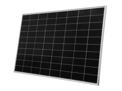 Produktbild Ansicht Rechts Heckert Solar NeMo 4 2 80M A  395W Solarmodul NeMo silber  Halbzelle