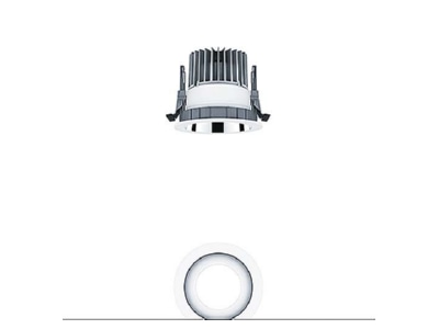 Product image Zumtobel P INF R  60817758 Downlight LED not exchangeable P INF R 60817758
