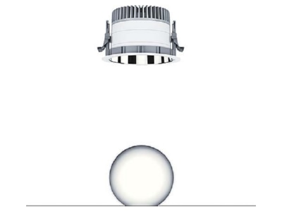 Product image Zumtobel P INF R  60818059 Downlight LED not exchangeable P INF R 60818059
