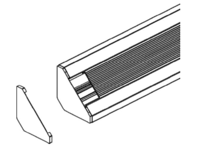 Produktbild Niedax PED 120 L Endabschlussdeckel