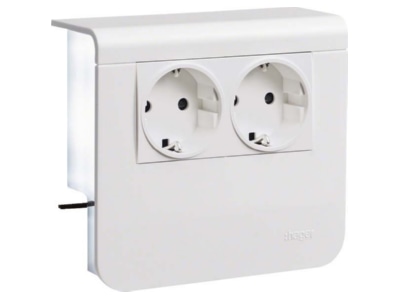 Product image 1 Tehalit SL 20055900 rws Socket outlet box for skirting duct

