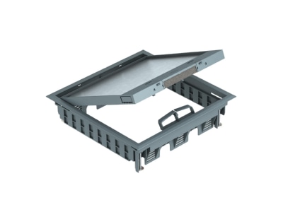 Product image OBO GES9 3S U 7011 Installation box for underfloor duct
