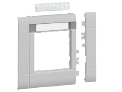 Produktbild 1 Tehalit GR1002A7035 Rahmenblende modular BRH OT100  hfr  BS  lgr