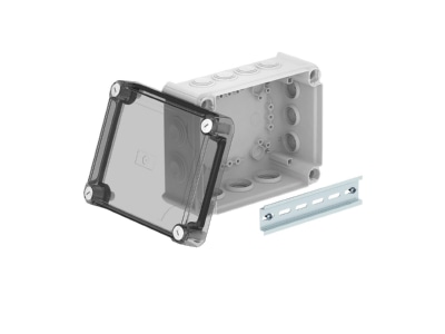 Produktbild OBO T 160 HD TR Kabelabzweigkasten m  transp  Deckel