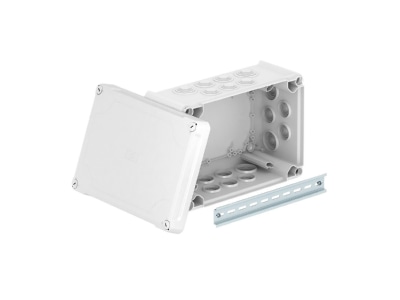 Produktbild OBO T 350 HD LGR Kabelabzweigkasten lichtgrau  m  Deckel