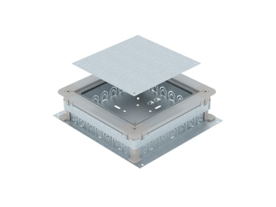 Produktbild OBO UZD 250 3 R Zug  und Abzweigdose f Estrichh  70 125mm