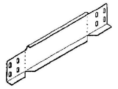 Product image Niedax RA 110 200 F End piece for cable tray  solid wall 
