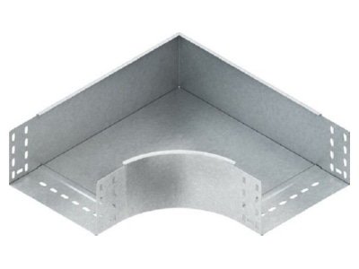 Product image Niedax RES 110 400 F Bend for cable tray  solid wall 
