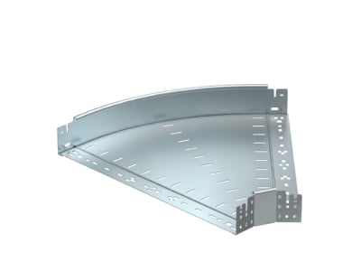 Product image OBO RBM 45 860 FS Bend for cable tray  solid wall 
