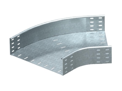 Product image OBO RB 45 140 FT Bend for cable tray  solid wall 
