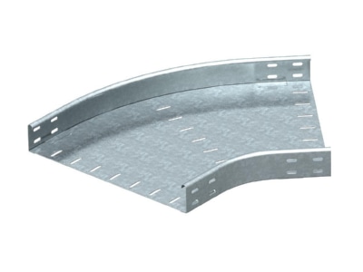 Product image OBO RB 45 650 FT Bend for cable tray  solid wall 
