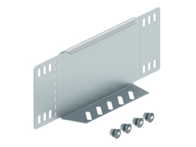 Product image OBO RWEB 155 DD End piece for cable tray  solid wall 
