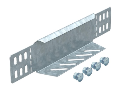 Product image OBO RWEB 615 DD End piece for cable tray  solid wall 
