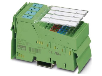 Produktbild 1 Phoenix IB IL 24 DI 8 T2 PAC Inline Klemme digitales E A Geraet