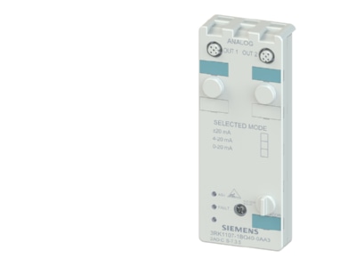 Product image 2 Siemens 3RK1107 1BQ40 0AA3 Fieldbus analogue module 0 In   2 Out