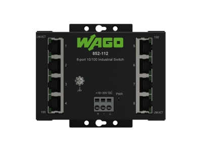 Produktbild 8 WAGO 852 112 Industrie Eco Switch 8 Port