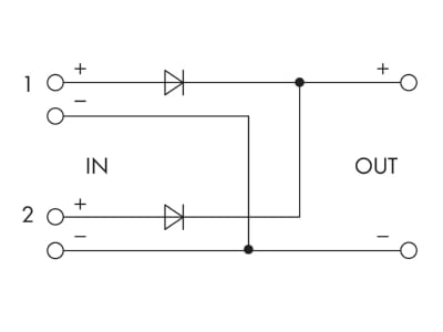 Circuit diagram WAGO 787 783 DC power supply