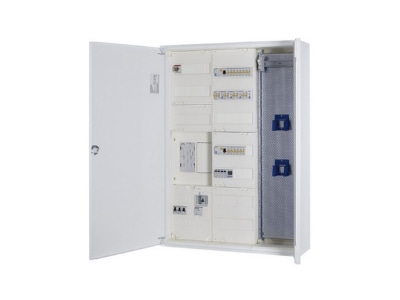 Product image view left Eaton ZSD Z17B0016 Meter panel 2 kWh meters 3 rows