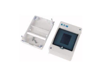 Product image view left Eaton MINI 4 T Surface mounted distribution board 140mm
