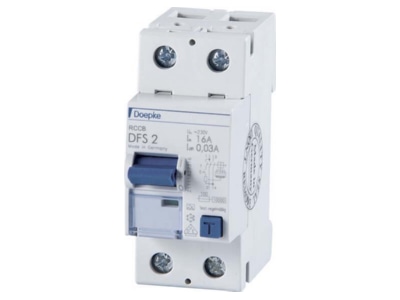 Product image Doepke DFS2 016 2 0 03 A Residual current breaker 2 p
