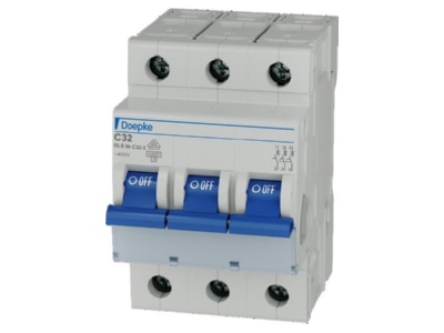 Product image Doepke DLS 6H C32 3 6 kA Miniature circuit breaker 3 p C32A
