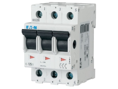 Product image view left Eaton IS 16 3 Switch for distribution board 16A