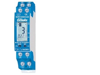 Produktbild 1 Eltako BZR12DDX UC Betriebsstundenzaehler m Impulsfunktion