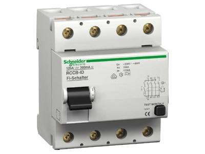 Product image 2 Schneider Electric A9Z24440 Residual current breaker 4 p