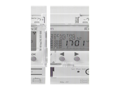 Product image Theben TR 648top2 RC DCFKNX EIB  KNX Digital timer 8 channels  with astro program and presence simulation 
