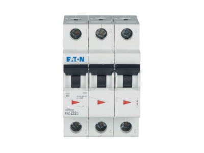 Produktbild Eaton FAZ Z32 3 LS Schalter 32A  2 p  Z Char 