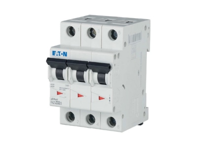 Ansicht links 1 Eaton FAZ Z32 3 LS Schalter 32A  2 p  Z Char 