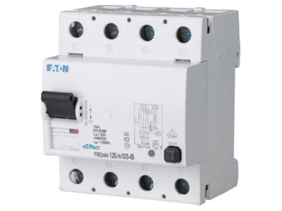 Product image 1 Eaton FRCMM 125 4 003 B Residual current breaker 4 p 125 0 03A
