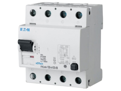 Product image 2 Eaton FRCMM 125 4 003 B Residual current breaker 4 p 125 0 03A