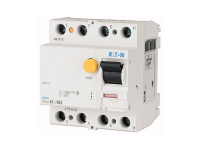 Product image 1 Eaton FRCMM 63 4 003 A NA Residual current breaker 4 p 63 0 03A
