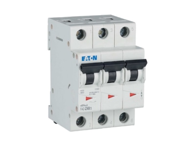Product image view on the right 1 Eaton FAZ Z40 3 Miniature circuit breaker 3 p Z40A
