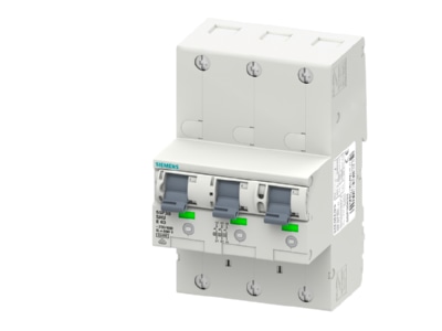 Produktbild 2 Siemens 5SP3840 3 Leitungsschutzschalter 3x1 pol  E40 400V