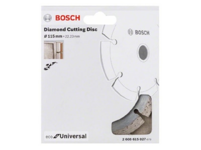 Product image 1 Bosch Power Tools 2608615027 Cutting disc 115mm
