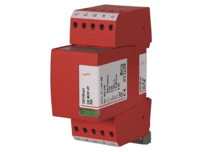 Product image 1 Dehn DR M 4P 255 FM Surge protection device 400V 4 pole
