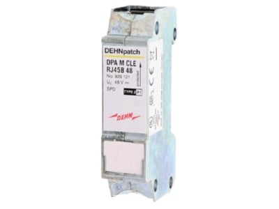 Produktbild 1 Dehn DPA M CLE RJ45B 48 Ueberspannungsableiter DEHNpatch 