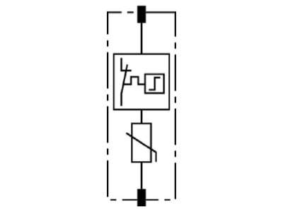 Circuit diagram 4 Dehn DG MOD 275 Surge protection for power supply
