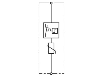 Circuit diagram 1 DEHN DG 1000 Surge protection for power supply
