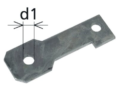 Product image 2 Dehn 923 211 Connection lug for lightning protection
