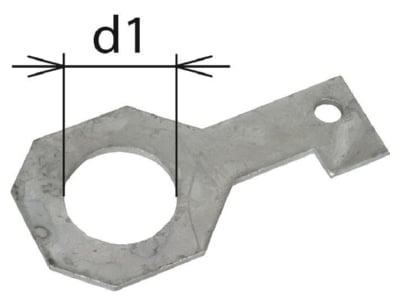 Product image 1 DEHN 923 239 Mounting bracket signal surge protection
